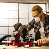 Sierra Tronzadora E Ingletadora De Batería Einhell Te-Ms 18/210 Li-Solo, 18 Voltios (Rojo/Negro, Sin Batería Ni Cargador) 4300890