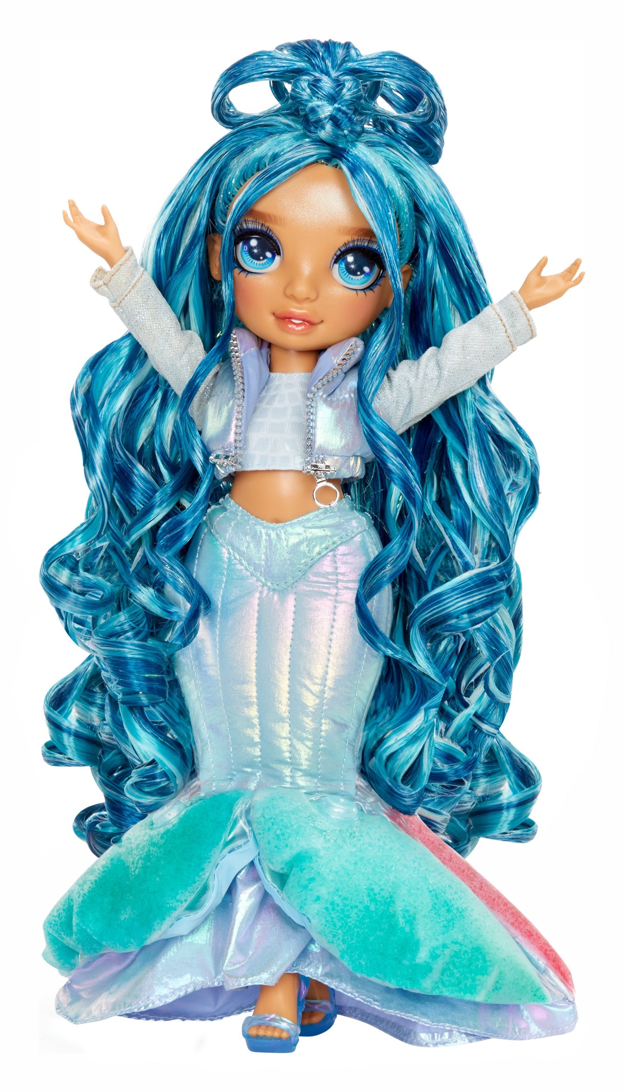 Muñeca  Entretenimientos Rainbow High Winter Wonderland - Bella (Azul), Muñeca 120834-Euc