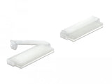Delock Cablehalter Mit Verschlussclip Selbstklebend Natur 10 Stück