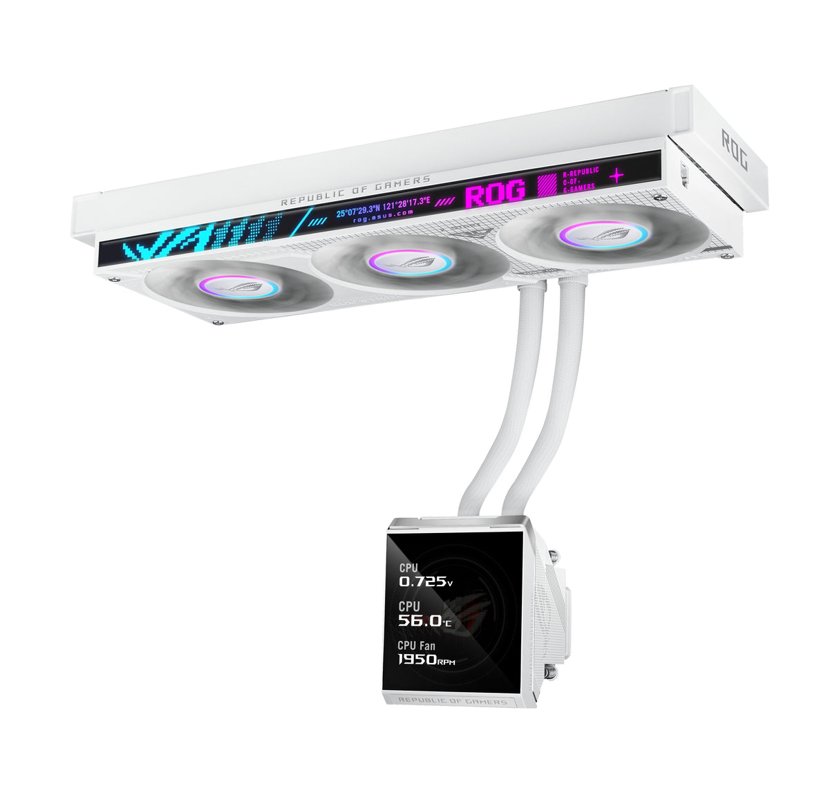 Asus Rog Strix Slc Iv 360 Argb Lcd White