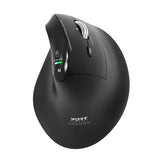 Port Connect Mouse Ergonomic Rechargeable Bt + Rf 2,4 Ghz - Ergo Auditor