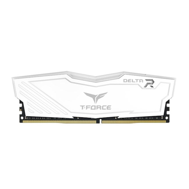 Memoria Ram Teamgroupte Delta Rgb Ddr4 16gb (2x8gb) 3200mhz Cl16 1.35v White