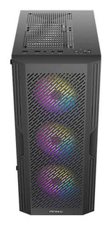 Caja Gaming Antec Ax20 Matx 2xusb 2.0 Sin Fte Negro Rgb