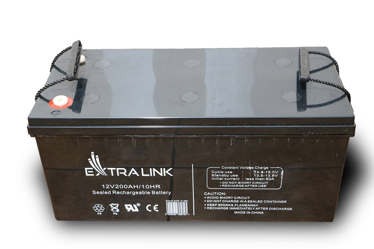 Extralink Akumulator Battery Accumulator Agm 12v 200ah - Batterie Sealed Lead Acid (Vrla)