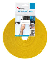 Velcro One Wrap Band 16 Mm Breit, Gelb, 25 M