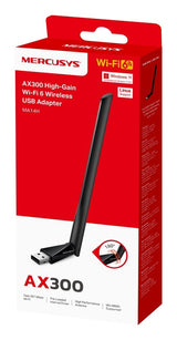 Mercusys Ma14h Ax300 High-Gain Wi-Fi 6 Wireless Usb Adapter