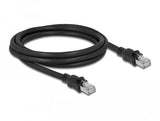 Delock Netzwerkcable Rj45 Cat.6a F Utp Mit Innerem Metallmantel 2 M