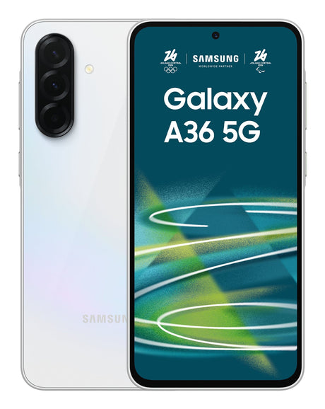EAN 8806095984261 - Samsung Galaxy A36 5G 17 cm (6.7") SIM doble Android 15 USB Tipo C 6 GB 128 GB 5000 mAh Blanco imagen 1