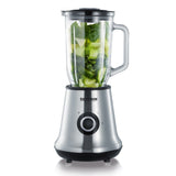Licuadora Severin Sm 3734, 1 L Batidora De Vaso Negro, Acero Inoxidable 500 W