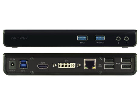EAN 5055190191569 - 2-Power DOC0110A base para portátil y replicador de puertos Alámbrico USB 3.2 Gen 1 (3.1 Gen 1) Type-B Ne imagen 2
