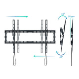 Tooq Soporte Fijo De Pared Para Tv De 37"-80" Inclinable- Peso Max 45kg - Vesa 600x400mm