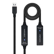 EAN 8433281008243 - Nanocable 10.01.0312 cable USB USB 3.2 Gen 1 (3.1 Gen 1) USB A 5 Gbit/s Negro imagen 1