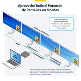 EAN 0065030923118 - StarTech.com 215UE-TB5USB4DOCK base para portátil y replicador de puertos Alámbrico Gris imagen 8