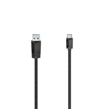 Cable  Hama 00200651 / Usb-C To Usb-A 0.75m Negro