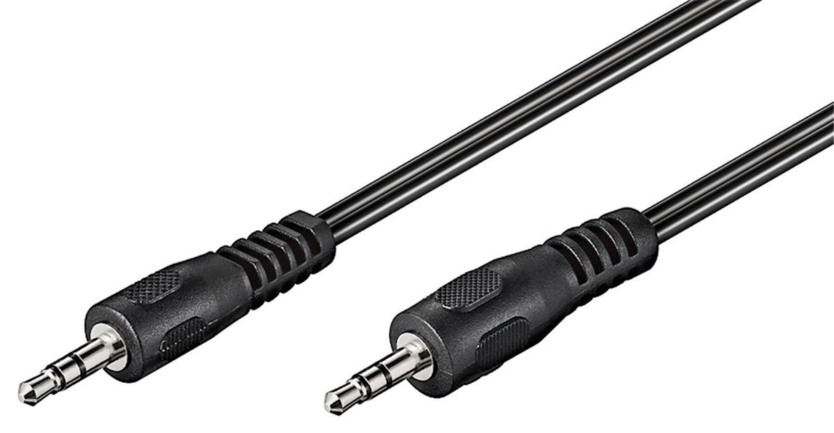 Goobay Avk 119-250 2.5m Cable De Audio 2,5 M 3,5mm Negro
