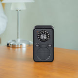 Sangean Wr-9 Roble De Medianoche Radio Analógica De Madera Con Am Fm Bluetooth