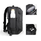 Mochila De Viaje Al Vacío + Bomba Aire, Negro