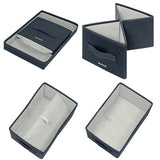 Leitz Fabric Small Storage Box With Lid Pack Of 2