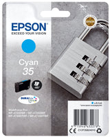 Tinta Original Epson 35 Durabrite Cian 650 Paginas/C13t35824010 C13t35824010