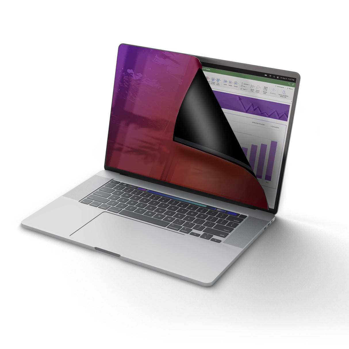 EAN 0065030902076 - StarTech.com 162MG-PRIVACY-SCREEN filtro para monitor 40,6 cm (16") Pantalla/Portátil Filtro de privacida imagen 3