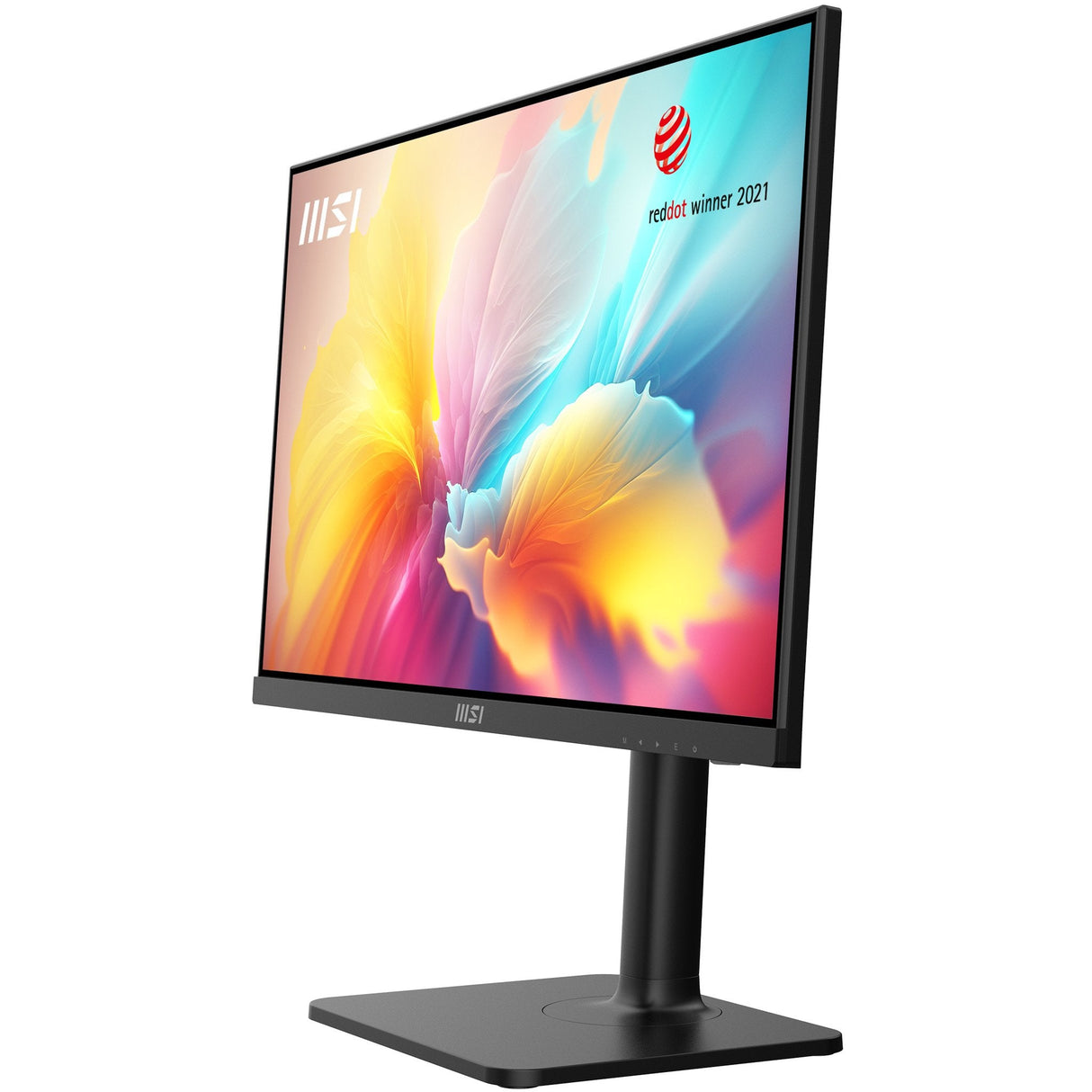 Msi Monitor Modern Md2412p. 23.8 (60cm). Plano. Ips. 1920x1080 (Fhd). 100hz. Negro