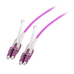 Efb Duplex Cable De Red Push Pull Lc-Lc Om4 7,5m Lszh 3mm Erikaviolett
