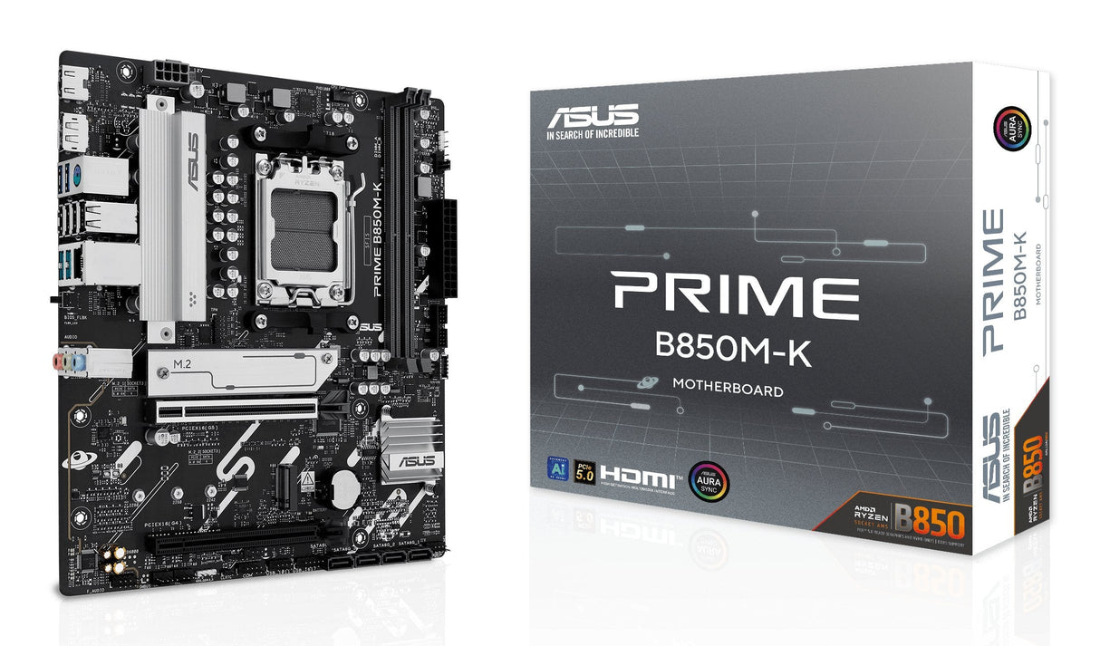 EAN 4711636005517 - ASUS PRIME B850M-K AMD B850 Zócalo AM5 micro ATX imagen 1