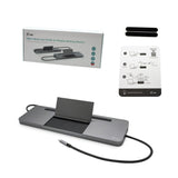 EAN 8595611703676 - i-tec Metal C31FLATDOCKPDPRO base para portátil y replicador de puertos Alámbrico USB 3.2 Gen 1 (3.1 Gen  imagen 9