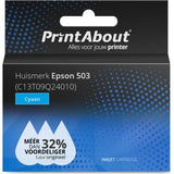 EAN 0616985793303 - PrintAbout C13T09Q24010 cartucho de tinta Compatible Cian imagen 1
