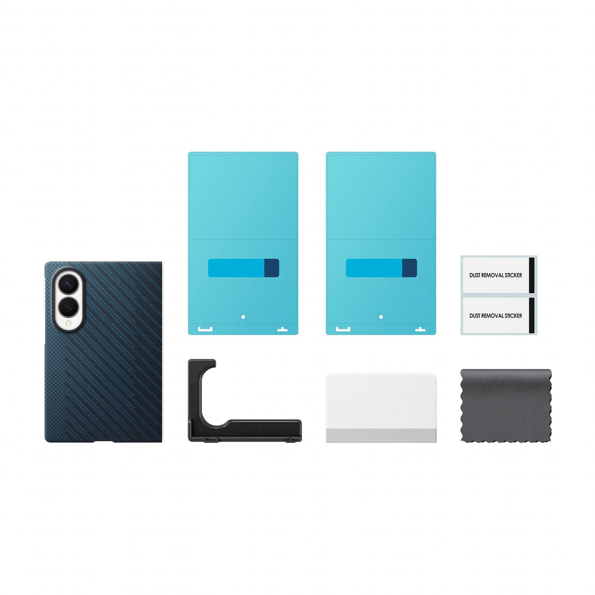 Funda Carbon Magnet H8 Blue