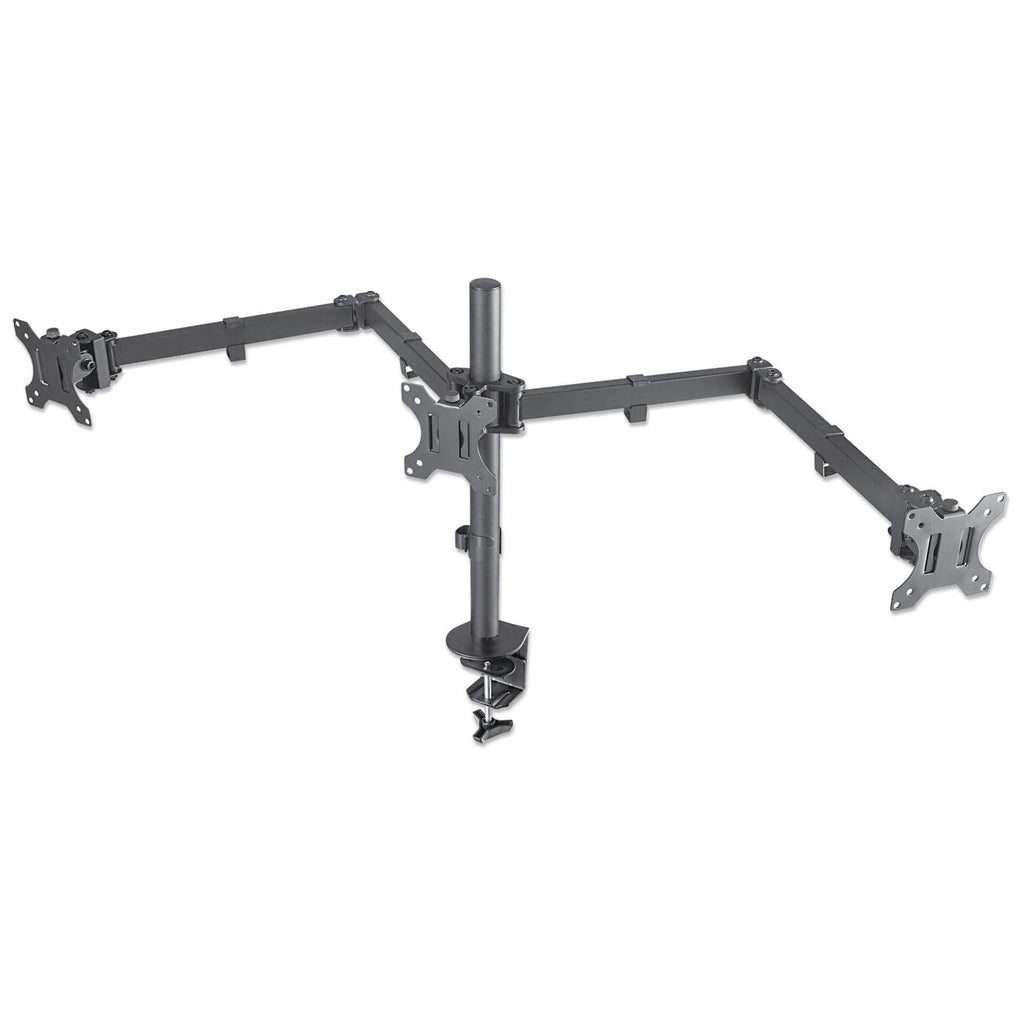 EAN 766623461658 - Manhattan 461658 soporte para monitor 68,6 cm (27") Negro imagen 1