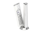 Teléfono Panasonic Kx-Tgk212sp Dect Identificador De Llamadas Plata, Blanco
