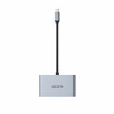 EAN 7640239421417 - DICOTA D32064 estación dock para móvil Tableta/teléfono inteligente/portátil Plata imagen 4