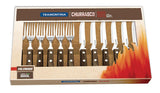 Juego Para Asado Fsc Polywood Castaño 12 Piezas
