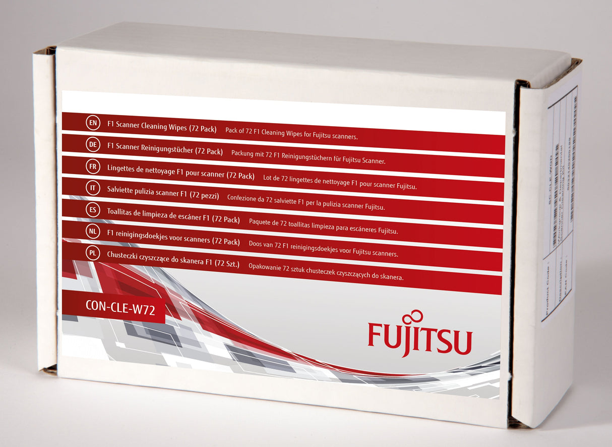 Fujitsu  Paquete De 72 Toallitas Limpieza