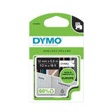 Dymo D1 - Etiquetas Durable - Negro Sobre Blanco - 12mm X 5.5m