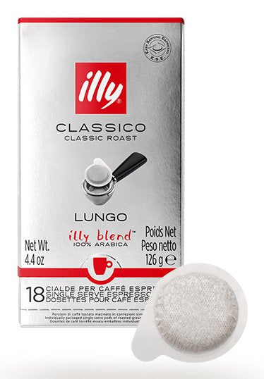 Illy Ese-Pads Classico Lungo 18 Piezas
