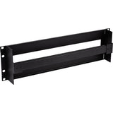 Inline® 19" Circuit Breaker Strip 3u, With Top-Hat Rail, Negro