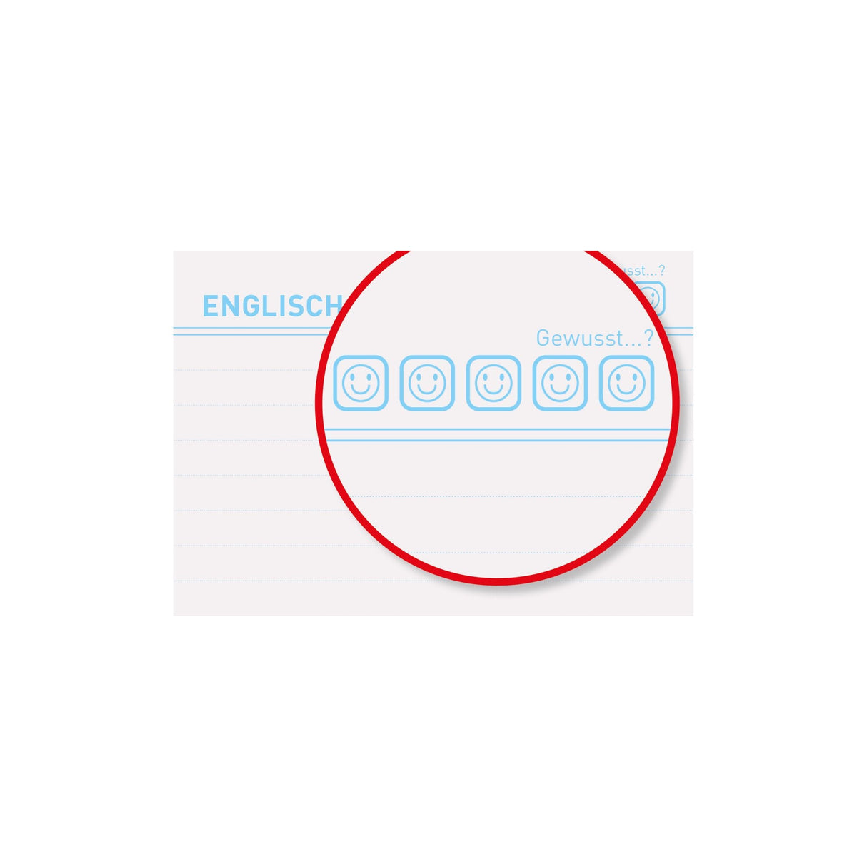 Herlitz Karteikarte A8 Vocablen Liniert Blanco Bl.Engel 100er