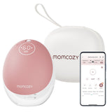 Momcozy - M9 Freihändige Milchpumpe - Rot