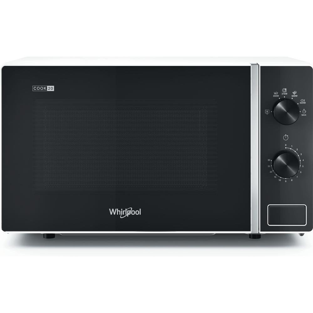 Whirlpool Mwp 101 W Encimera Solo Microondas 20 L 700 W Negro, Blanco
