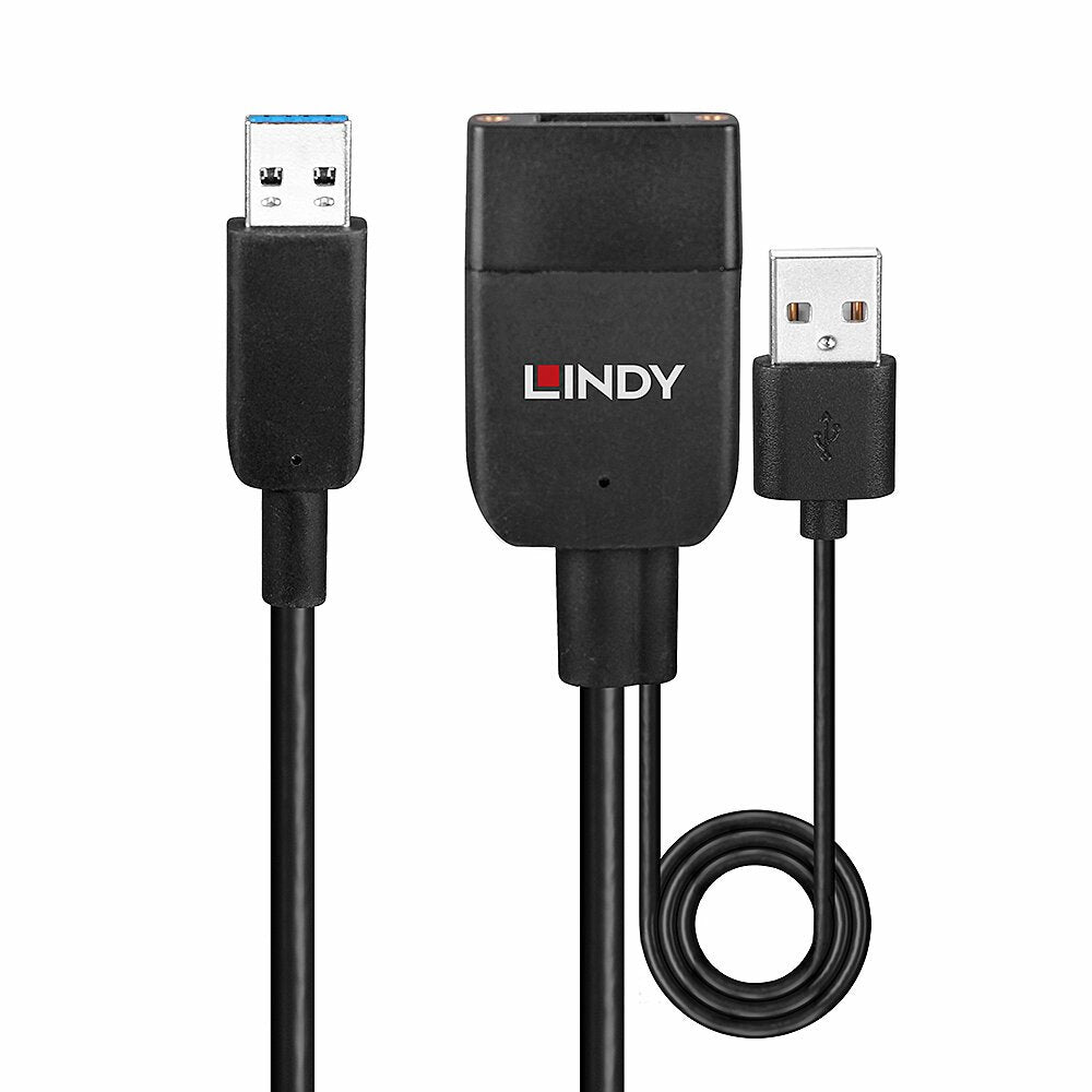 Lindy 43357 Hub De Interfaz Usb 3.2 Gen 2 (3.1 Gen 2) Type-A 100 Mbit/S Negro