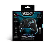 Gamepad Dragonshock Aurora Wireless +Bt Negro Ps3,Pc, Android
