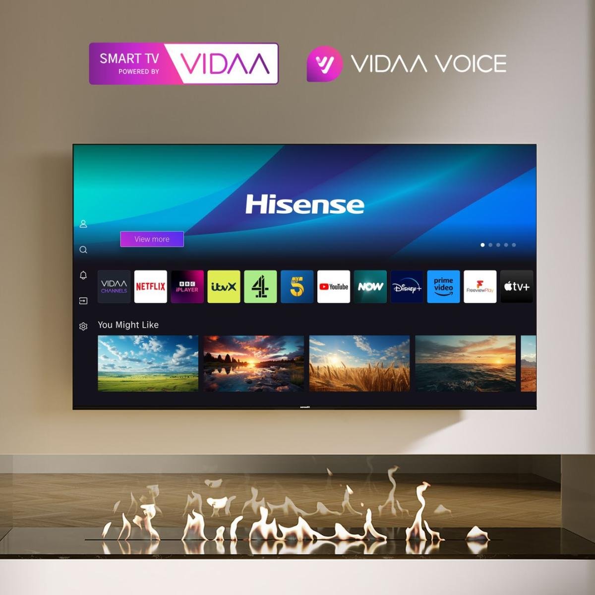 EAN 6942351406084 - Hisense 43E6NT 109,2 cm (43") 4K Ultra HD Smart TV Wifi Negro 200 cd / m² imagen 12