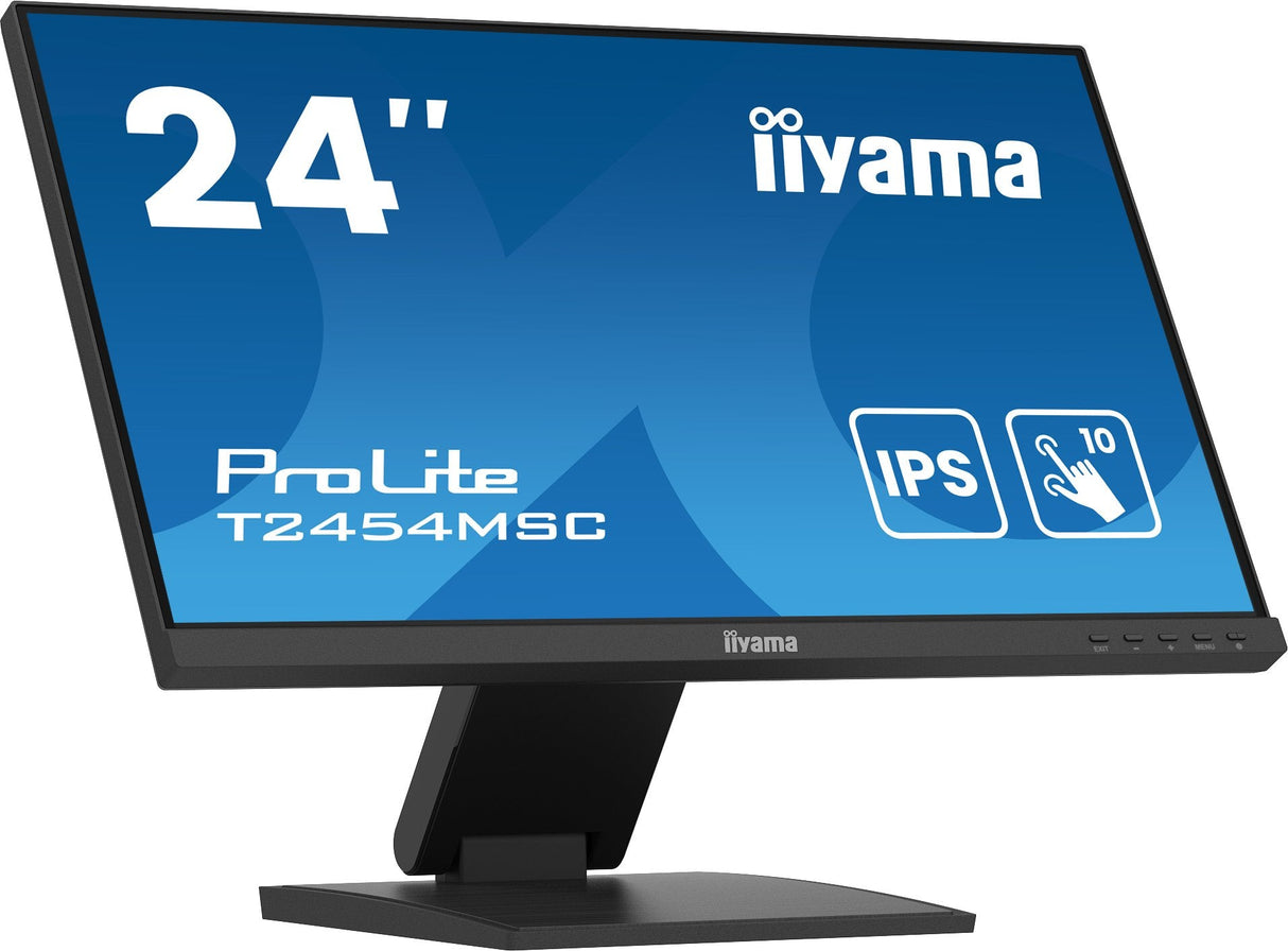 Monitor  Iiyama 23,8" T2454msc-B2ag 16:9 M-Touch Hdmi+Usb