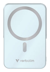 EAN 0023942322665 - Verbatim Charge 'n' Go Magnetic Wireless Polímero de litio 10000 mAh Cargador inalámbrico Azul imagen 2
