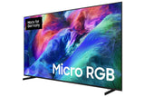 190,5 Cm (75") 3840 X 2160 Pixel Samsung Gmr75r85hauxzg 16:9 4k Ultra Hd Micro Rgb Smarttv Hdmi Usb-Hub Vesa 400 X 300 Mm Lan Wifi Speaker Tizen