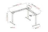 EAN 4016032487418 - Digitus DA-90453 estructura regulable para escritorio Eléctrico 3 pata(s) imagen 6