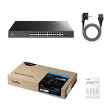 Cudy Switch Gs1028es2 - 26 Ports - 26x Ge (10/100/1000) - 2x Combo-Spf