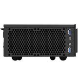 Caja Pc Silverstone Sst-Ml06b-E Silent Milo Slim Htpc Mini-Itx, Negro
